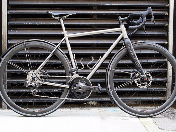titanium winter bike